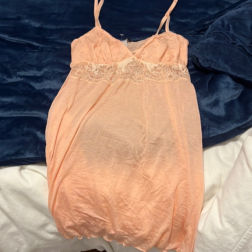 Light peach lingerie